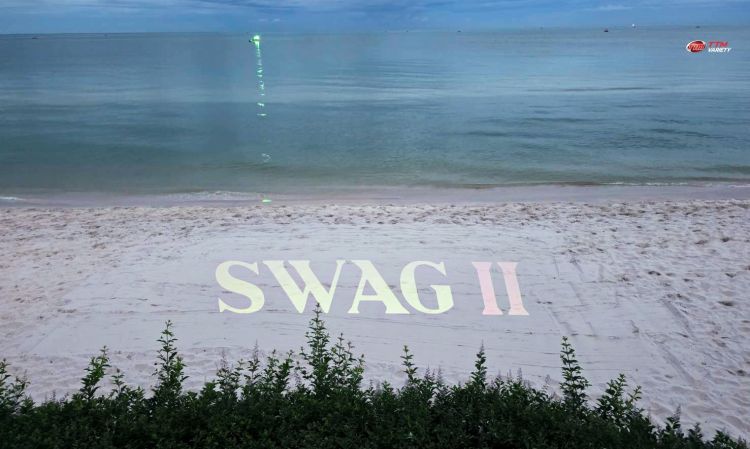 Justin Bieber โพสต์ภาพ Lighting Projection ที่หัวหิน ต้อนรับอัลบั้มใหม่ SWAG II