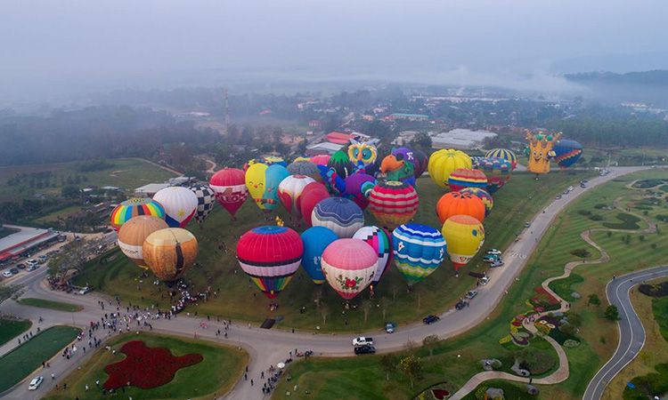 เตรียมพบกับ Singha Park ChiangRai International Balloon Fiesta 2019 ณ สิงห์ปาร์ค เชียงราย